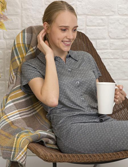 Gri Pijama Altı - 50234421001