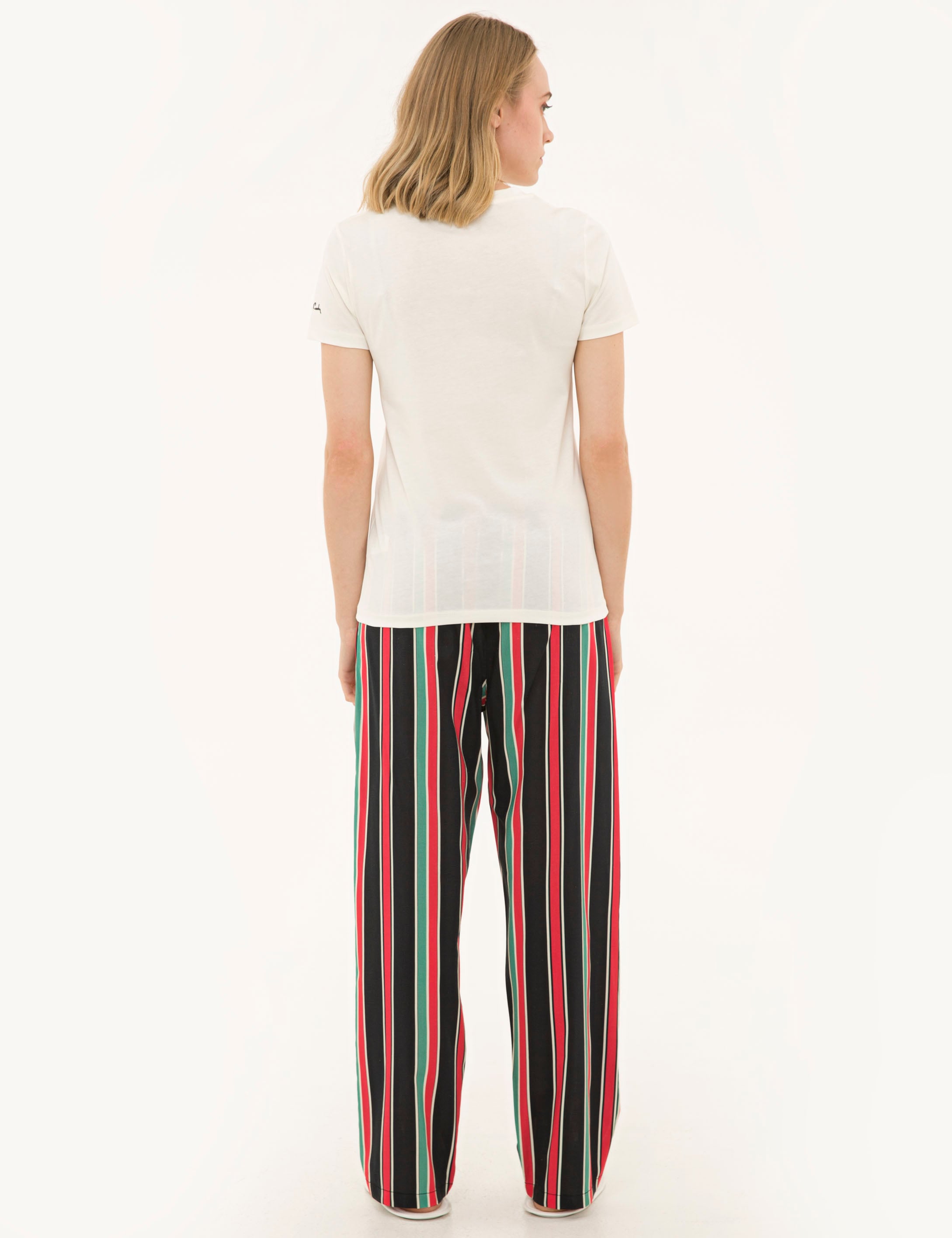 Ekru Pijama Takım