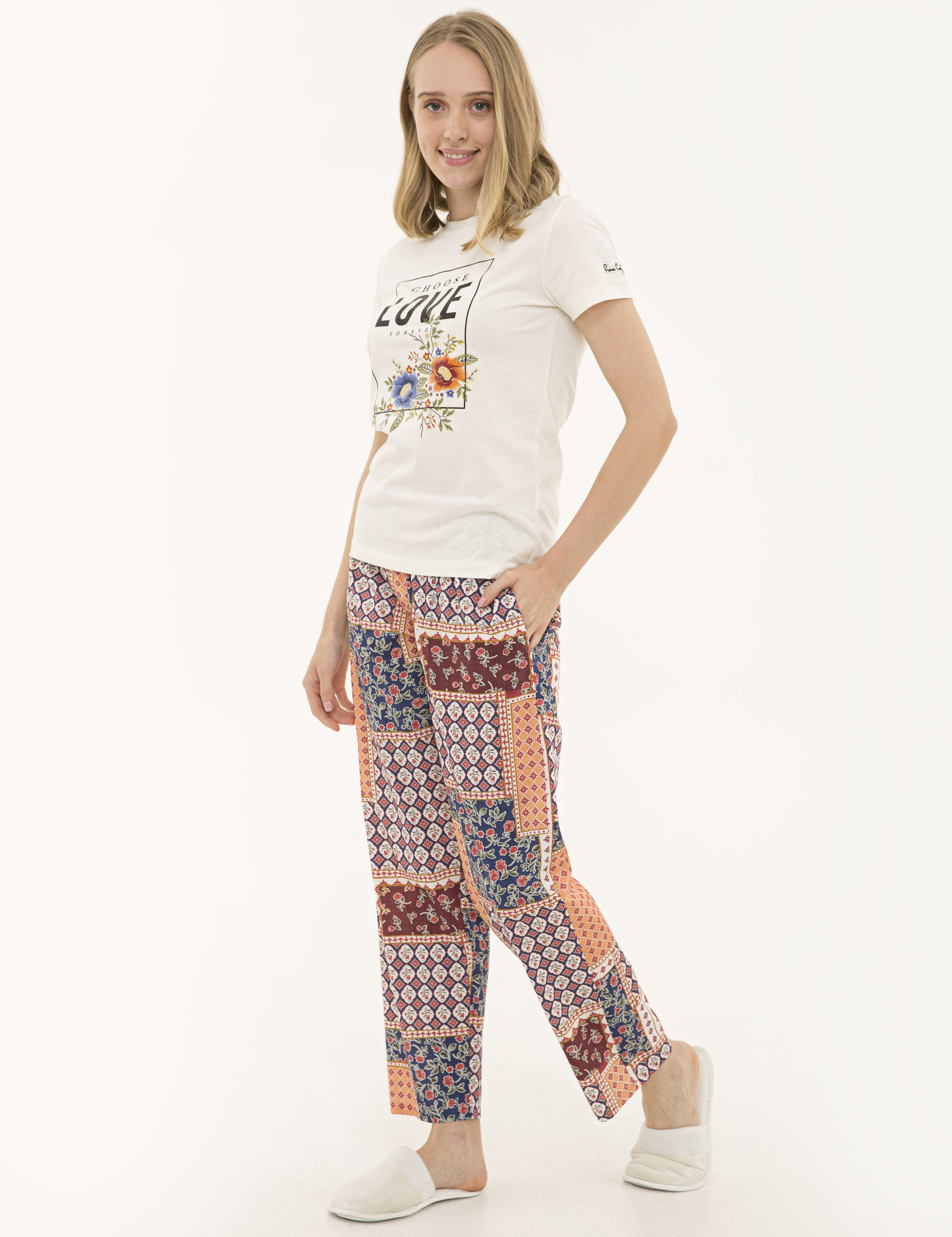 Ekru Pijama Takım - Image 4