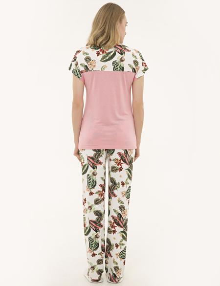 Pudra Pijama Takım - 50234433002