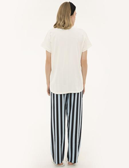 Ekru Pijama Takımı - 50234444001