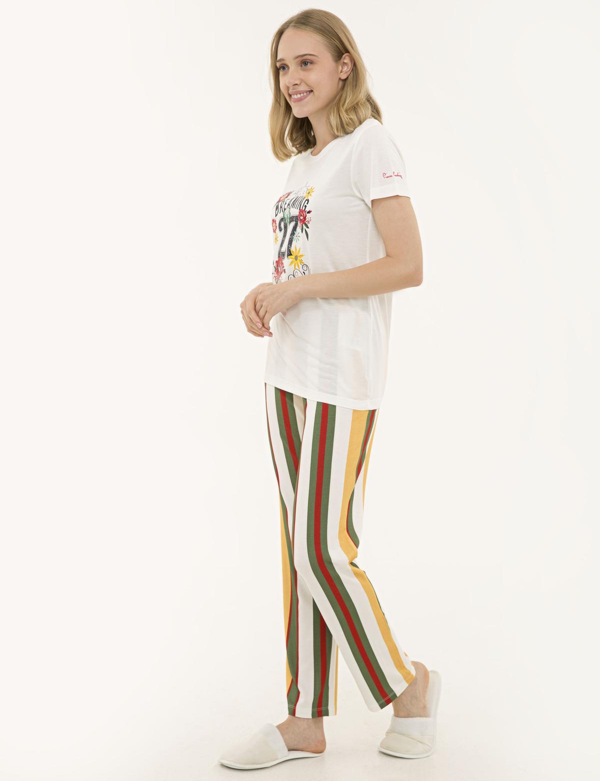 Ekru Pijama Takım - 50234447002