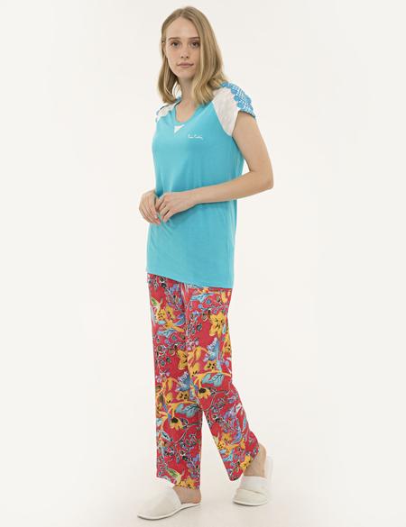 Turkuaz Pijama Takımı - 50234462001