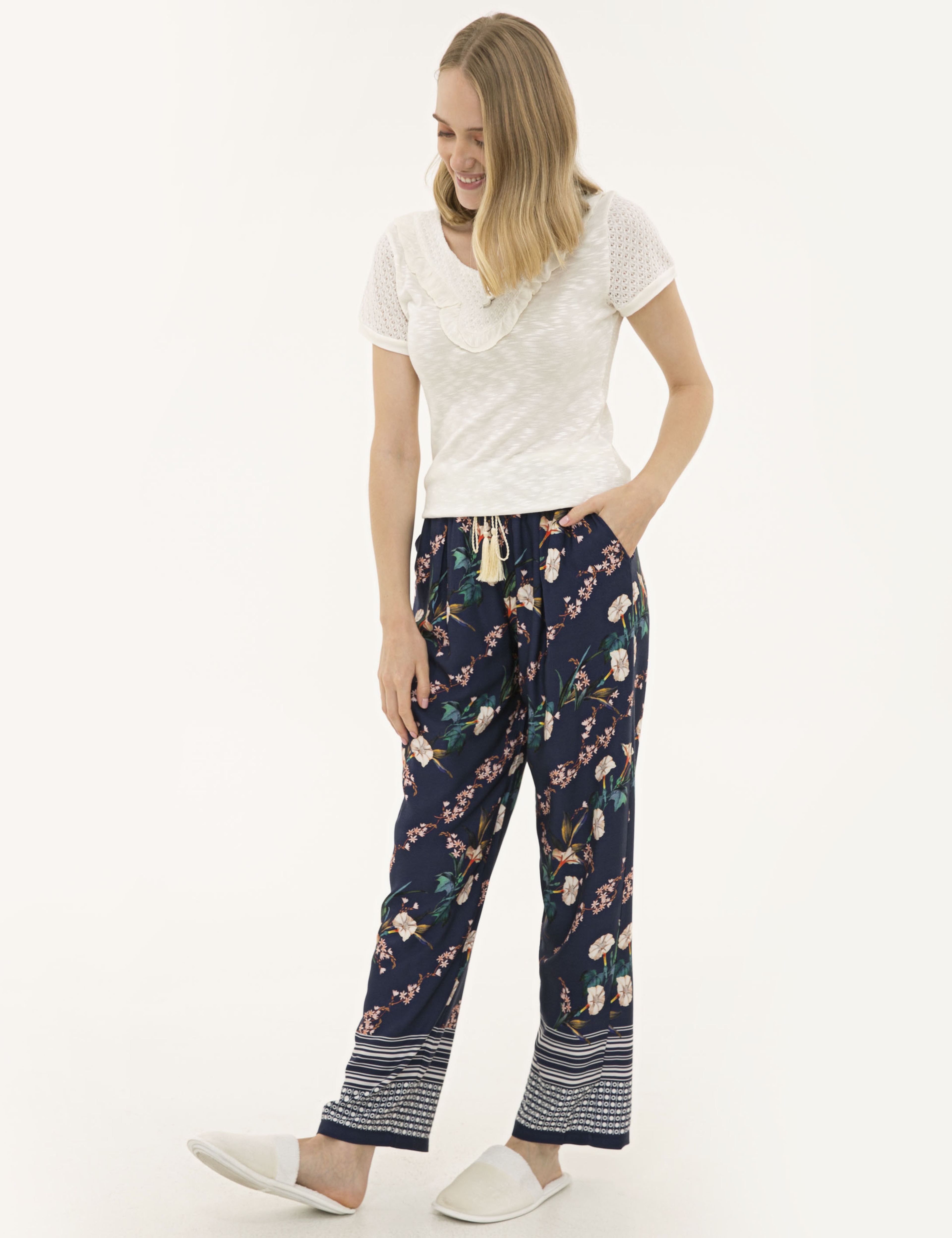 Ekru Pijama Takım - Image 4