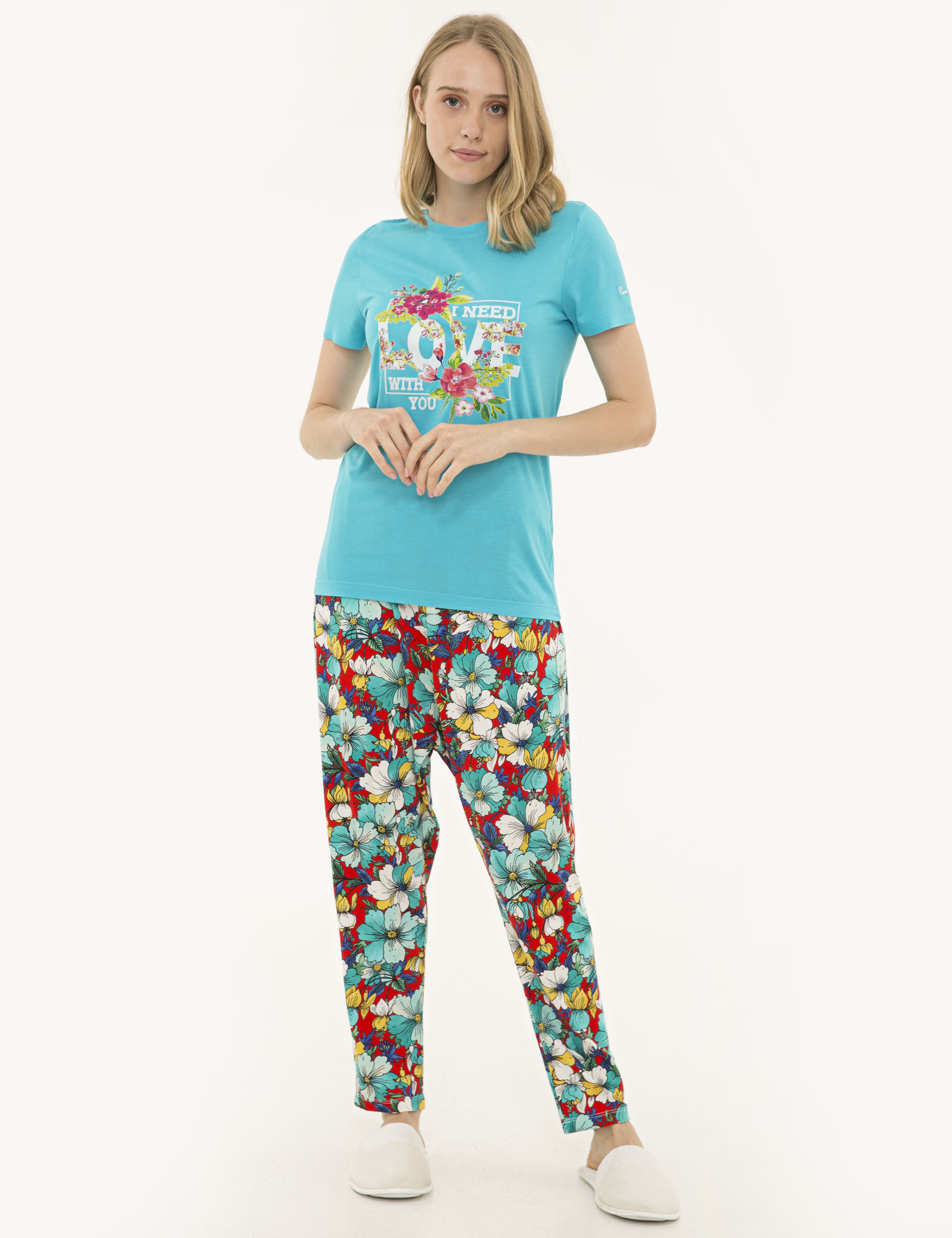 Mavi Pijama Takım