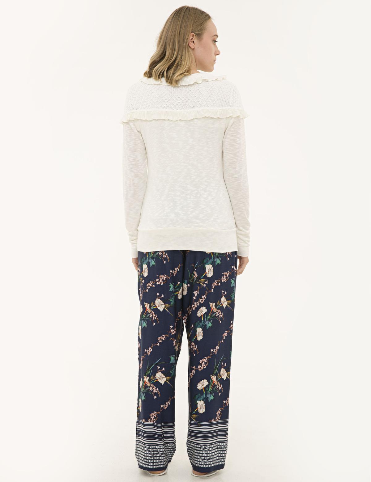 Ekru Pijama Takımı - 50234475003