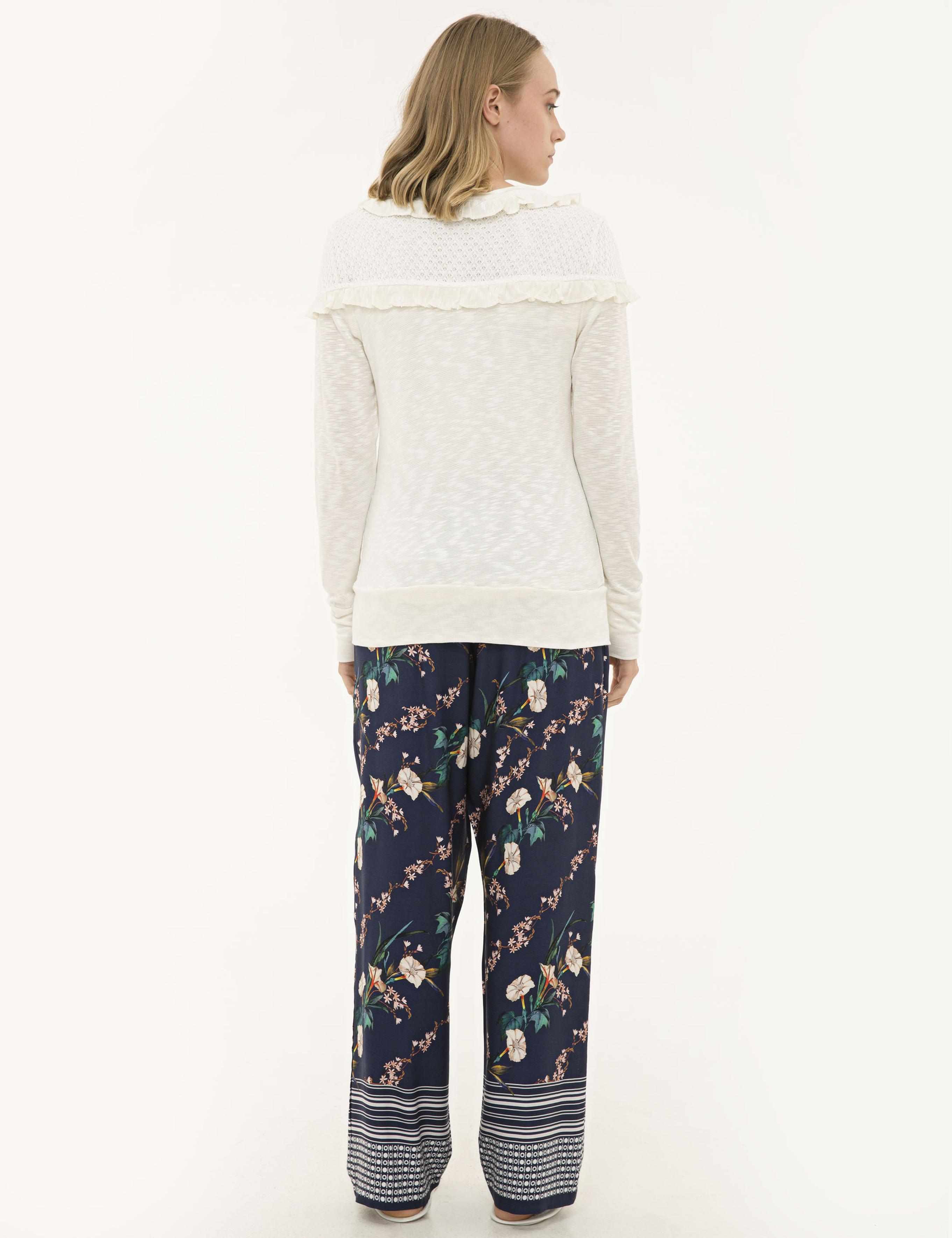 Ekru Pijama Takımı