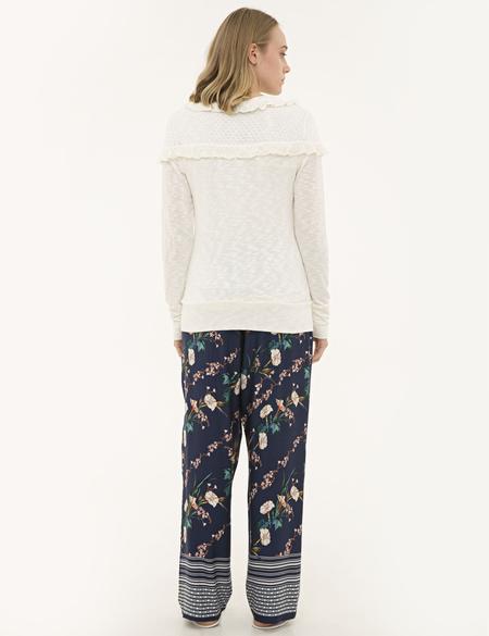 Ekru Pijama Takımı - 50234475003