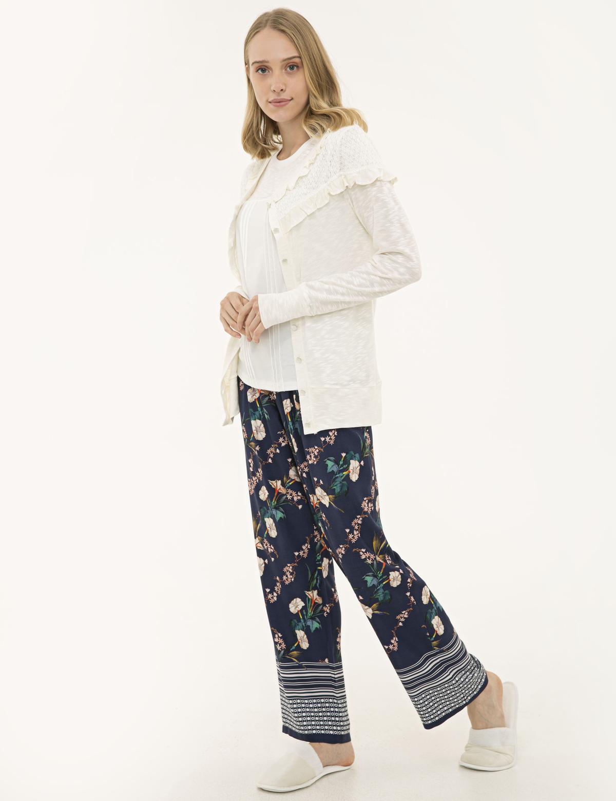 Ekru Pijama Takımı - 50234475003