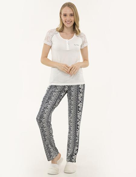 Lacivert Pijama Takımı - 50234532002