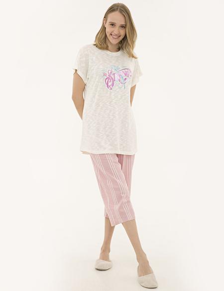 Pembe Kapri Pijama Takım - 50234531003