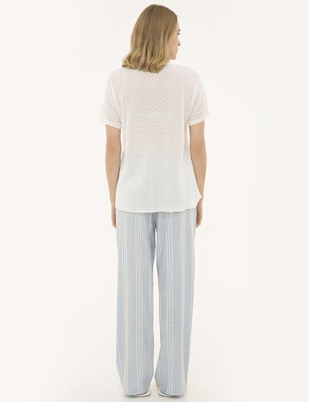 Mavi Pijama Takım - 50234534006