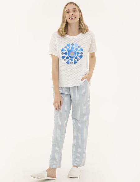 Mavi Pijama Takım - 50234534006