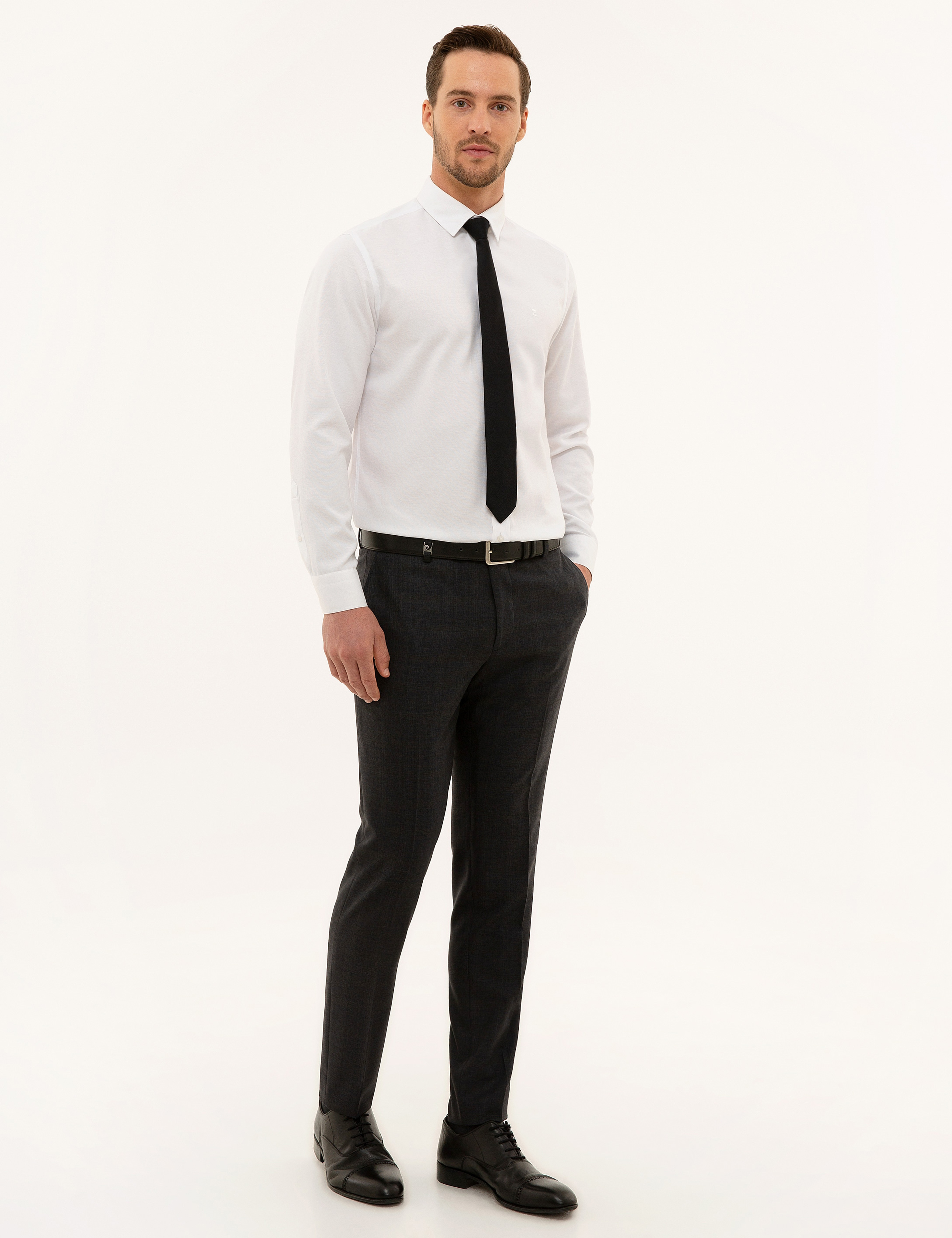 Lacivert Ex. Slim Fit Kumaş Pantolon - Image 2