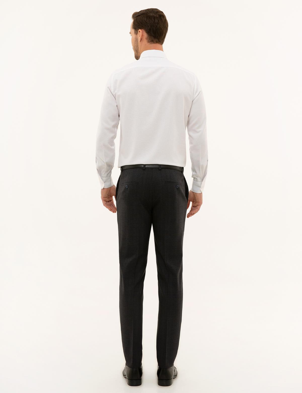 Lacivert Ex. Slim Fit Kumaş Pantolon - 50229841039