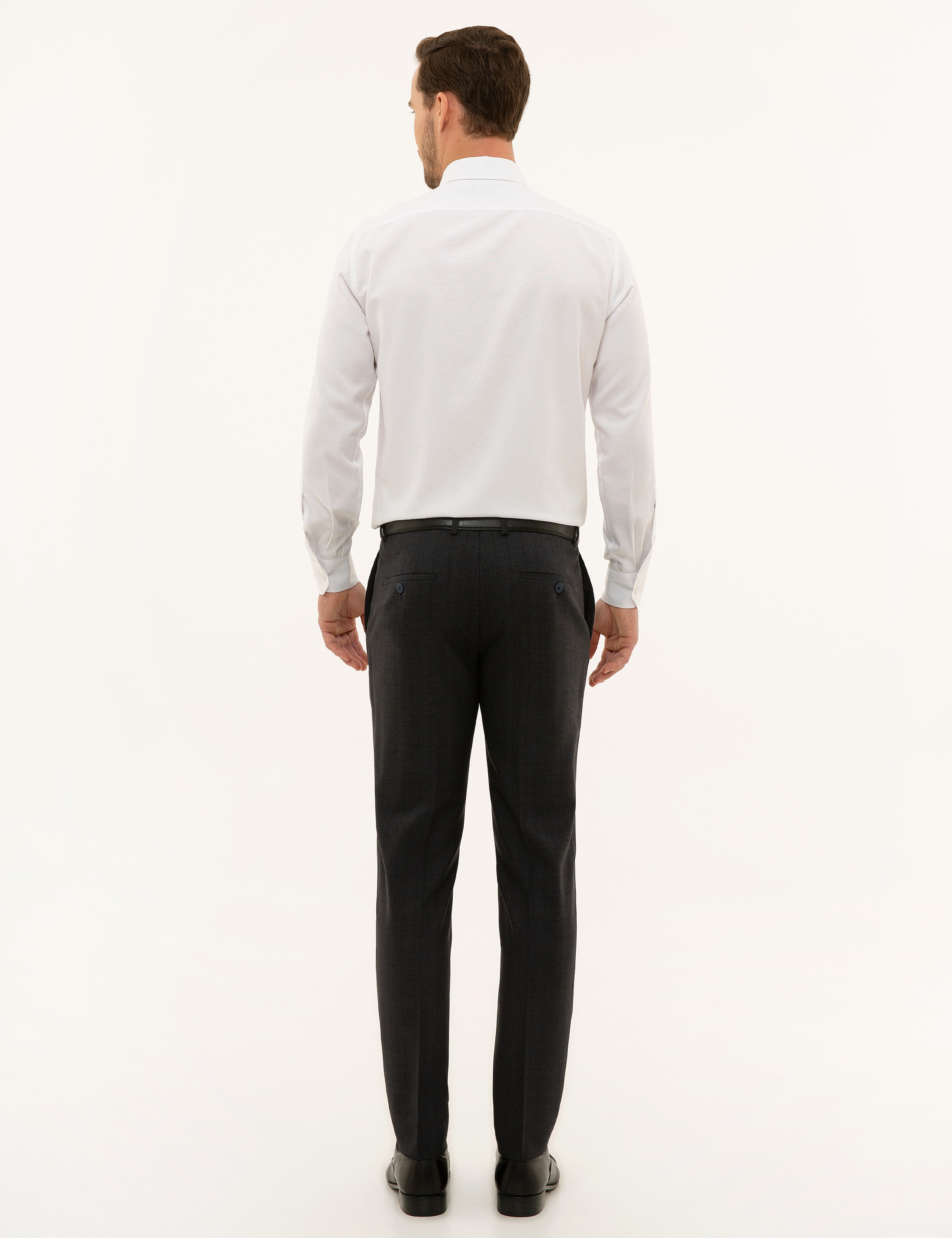 Lacivert Ex. Slim Fit Kumaş Pantolon - Image 3