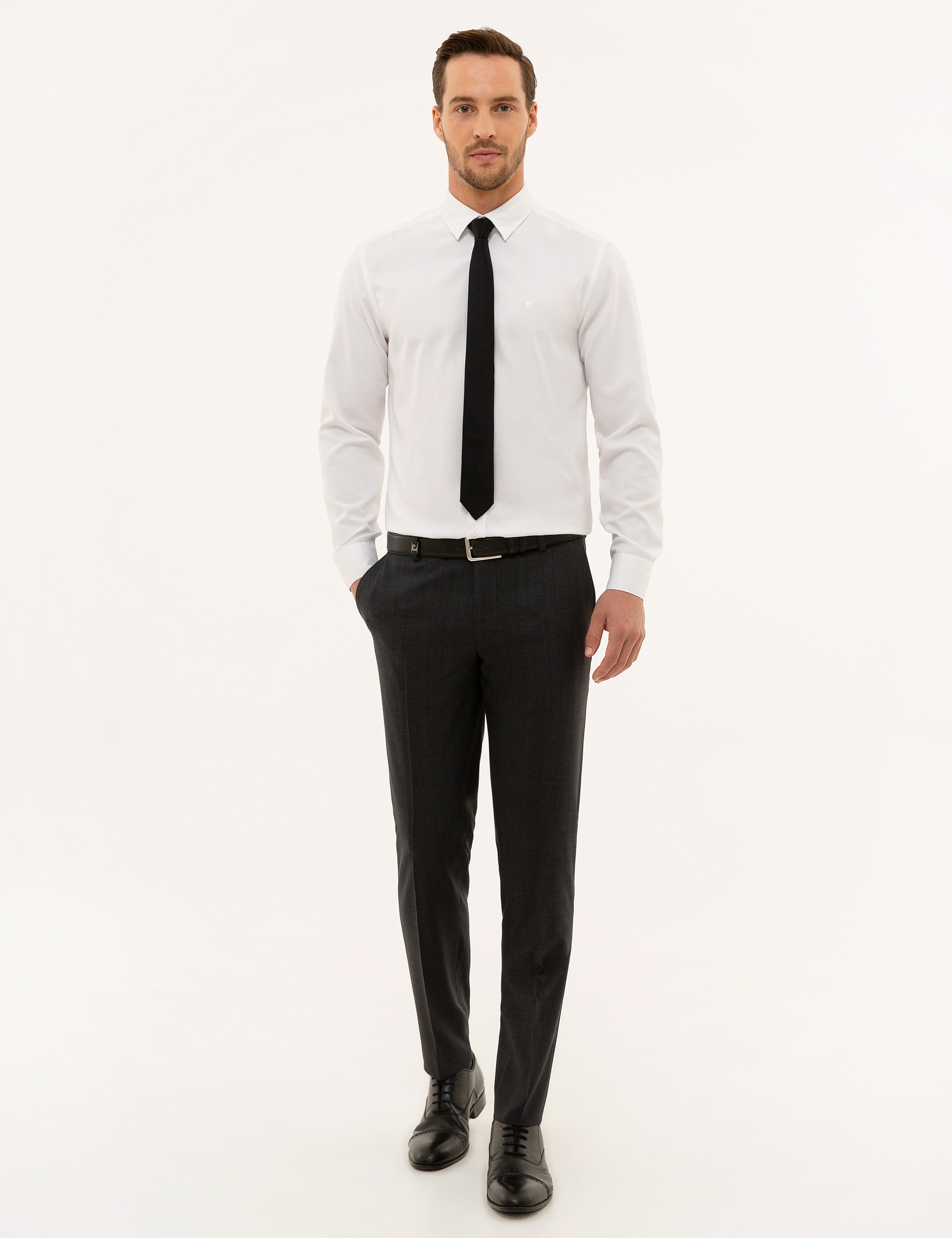 Lacivert Ex. Slim Fit Kumaş Pantolon - Image 1