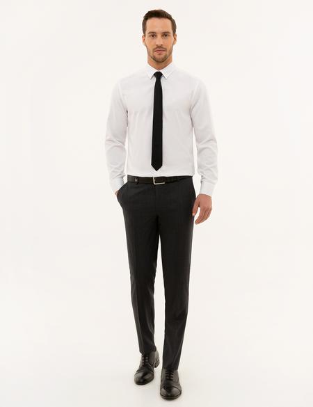 Lacivert Ex. Slim Fit Kumaş Pantolon - 50229841039