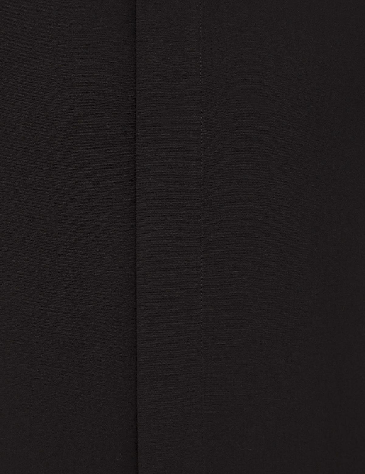 Siyah Slim Fit Smokin Gömlek - 50223125017