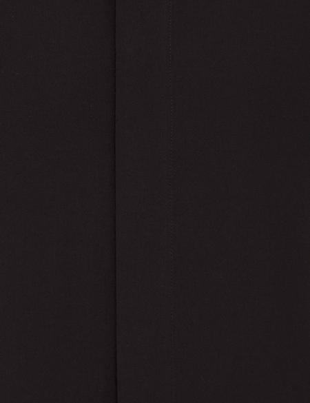 Siyah Slim Fit Smokin Gömlek - 50223125017