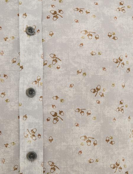 Gri Slim Fit Uzun Kollu Gömlek - 50228683010