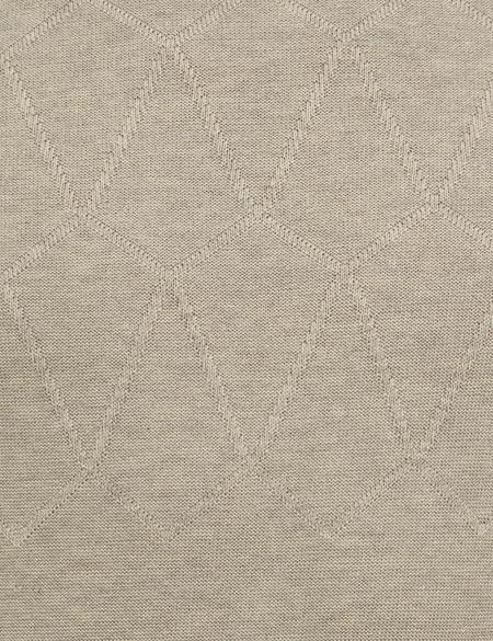 Kum Melanj Slim Fit Bisiklet Yaka Triko Kazak - 50230094018