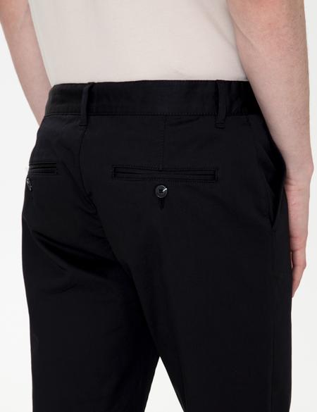 Siyah Regular Fit Kanvas Pantolon - 50251531058