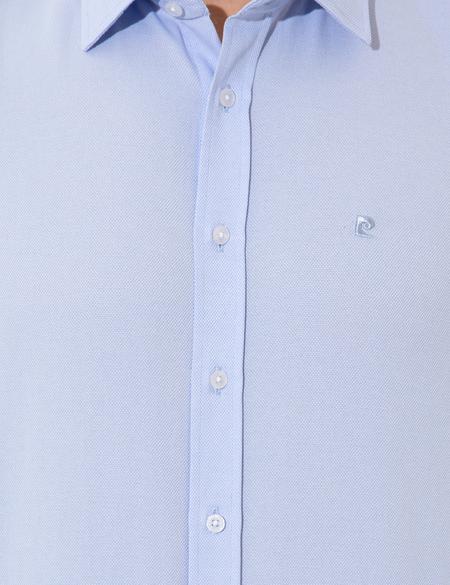 Gri Slim Fit Oxford Gömlek - 50247117014