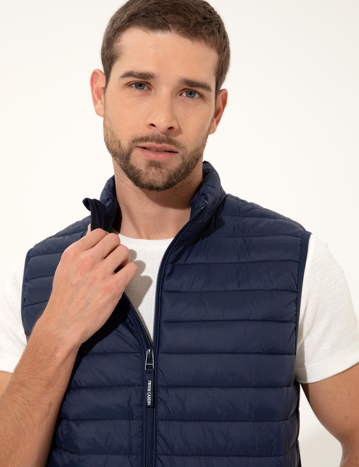 Lacivert Yelek - 50247919004