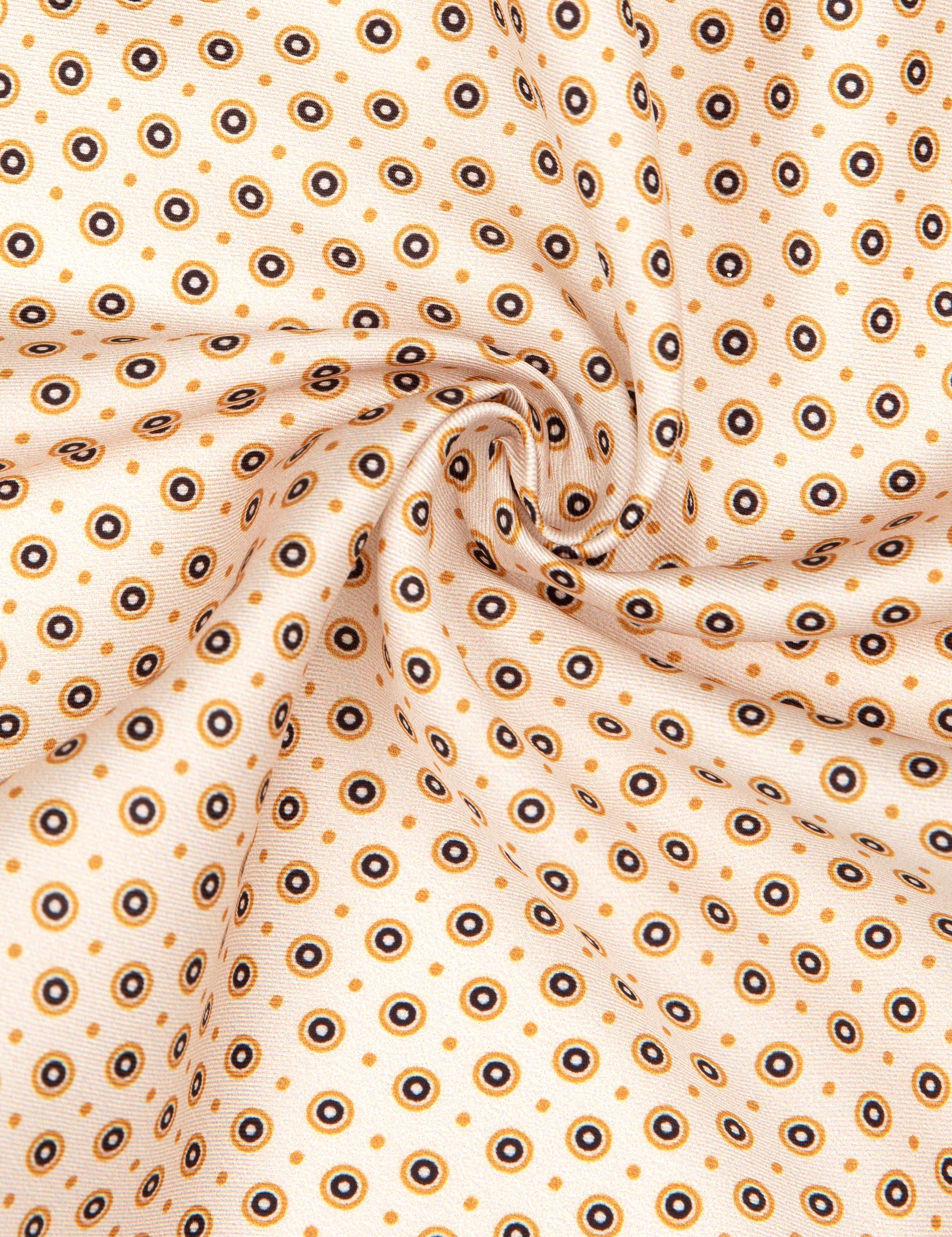 Turuncu Desenli Mendil