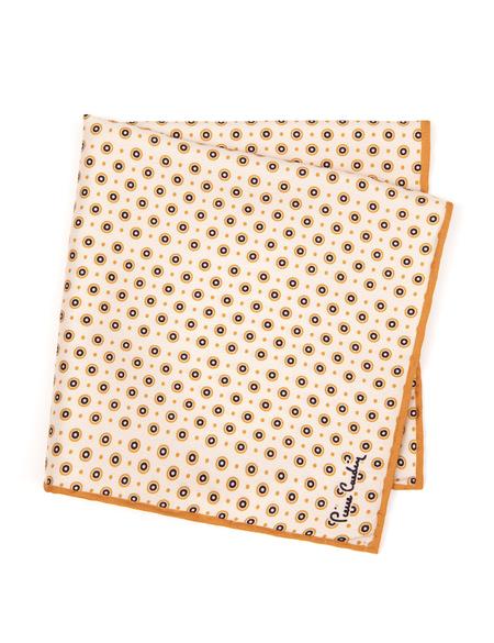 Turuncu Desenli Mendil - 50258474001