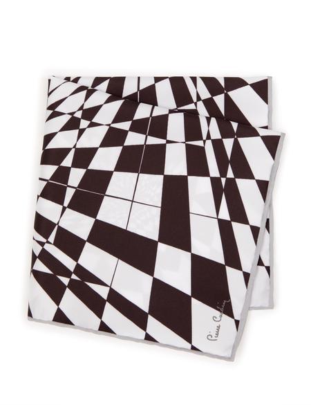 Siyah Desenli Mendil - 50258477001