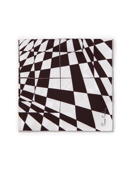 Siyah Desenli Mendil - 50258477001