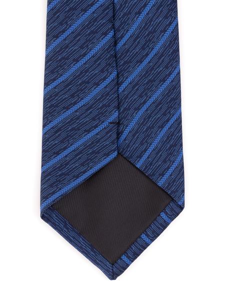 Lacivert 3'lü Kravat-Mendil-Kravat İğnesi Set - 50257215001