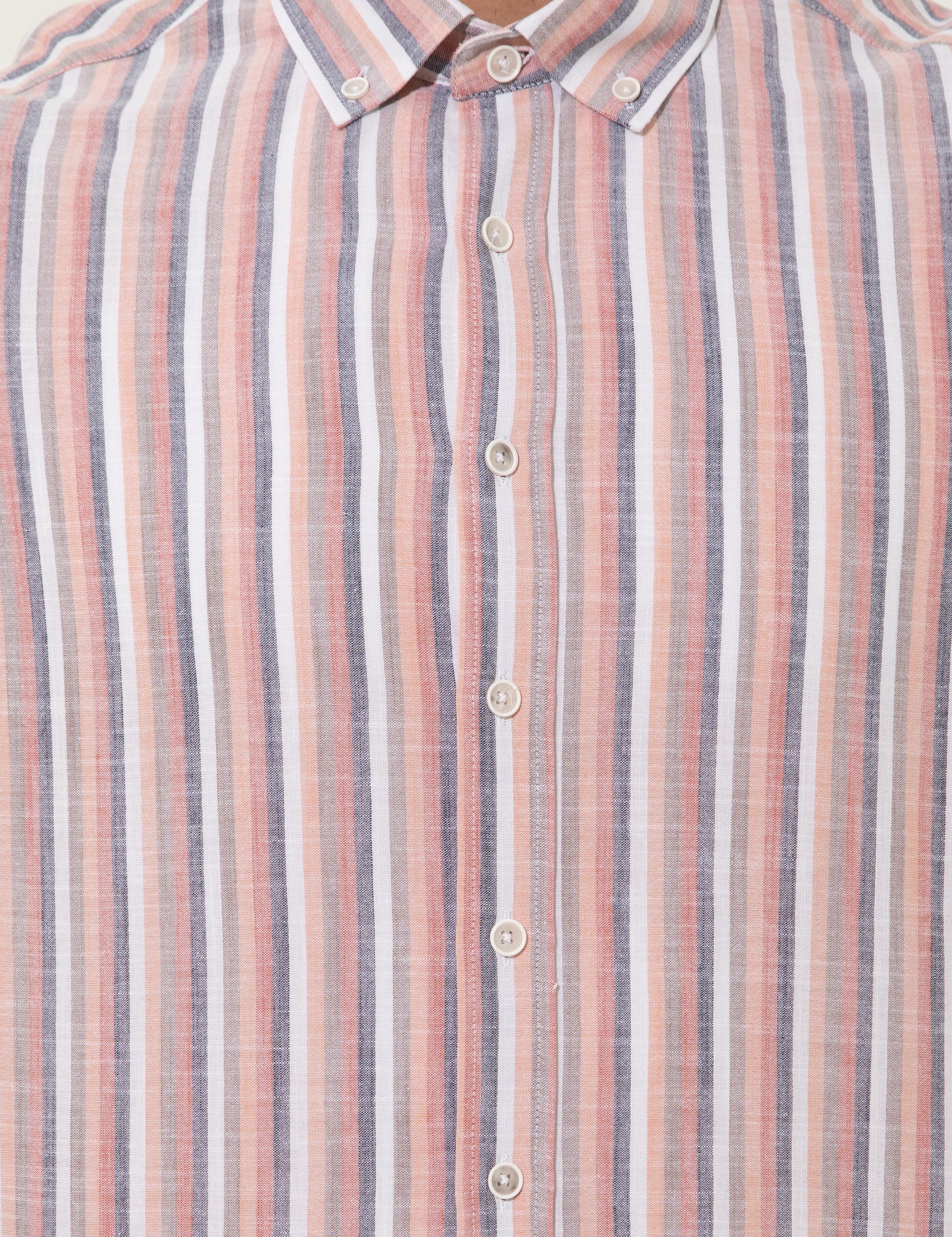 Gül Kurusu Slim Fit Uzun Kollu Gömlek