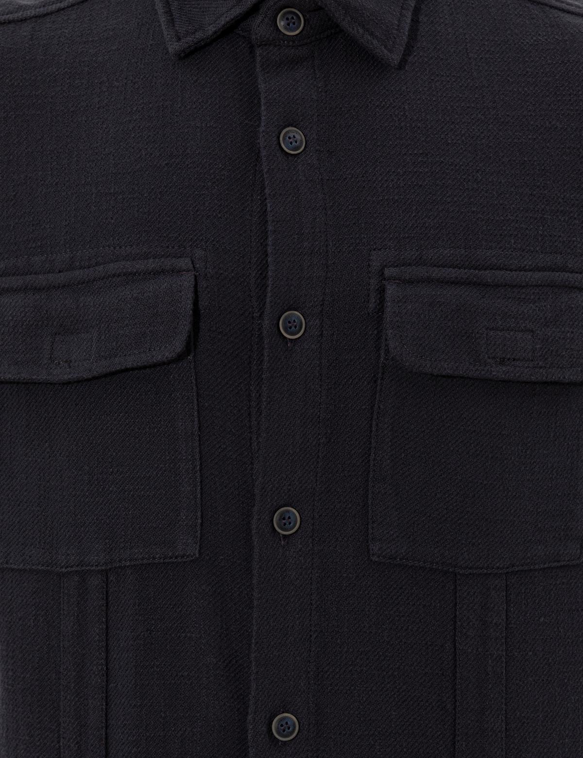 Lacivert Regular Fit Uzun Kollu Gömlek - 50248524005