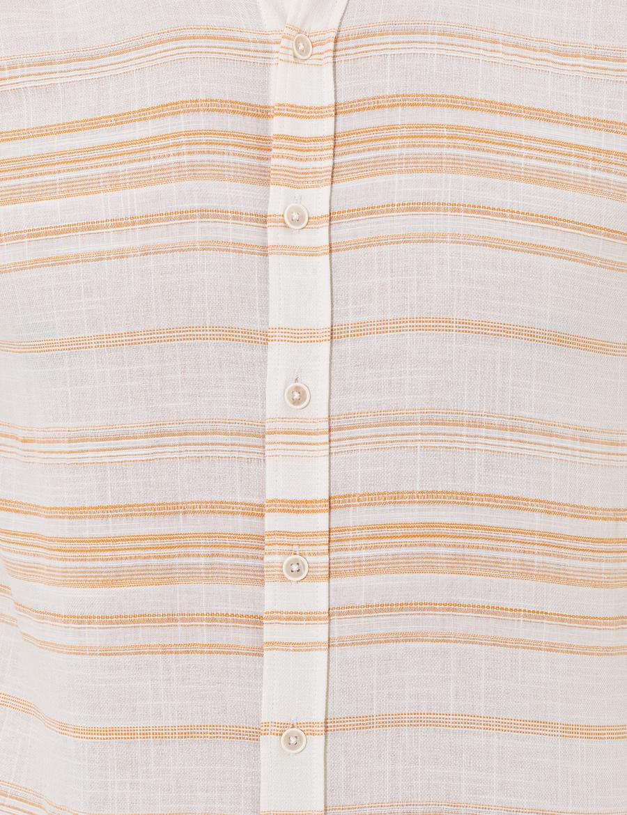 Safran Slim Fit Uzun Kollu Gömlek