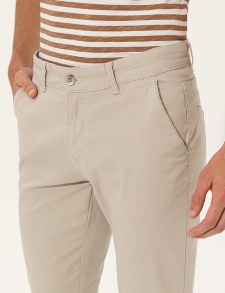 Bej Slim Fit Kanvas Pantolon - 50251547035