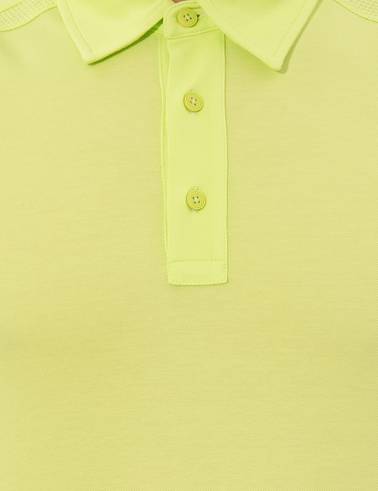 Yeşil Slim Fit Polo Yaka Tişört