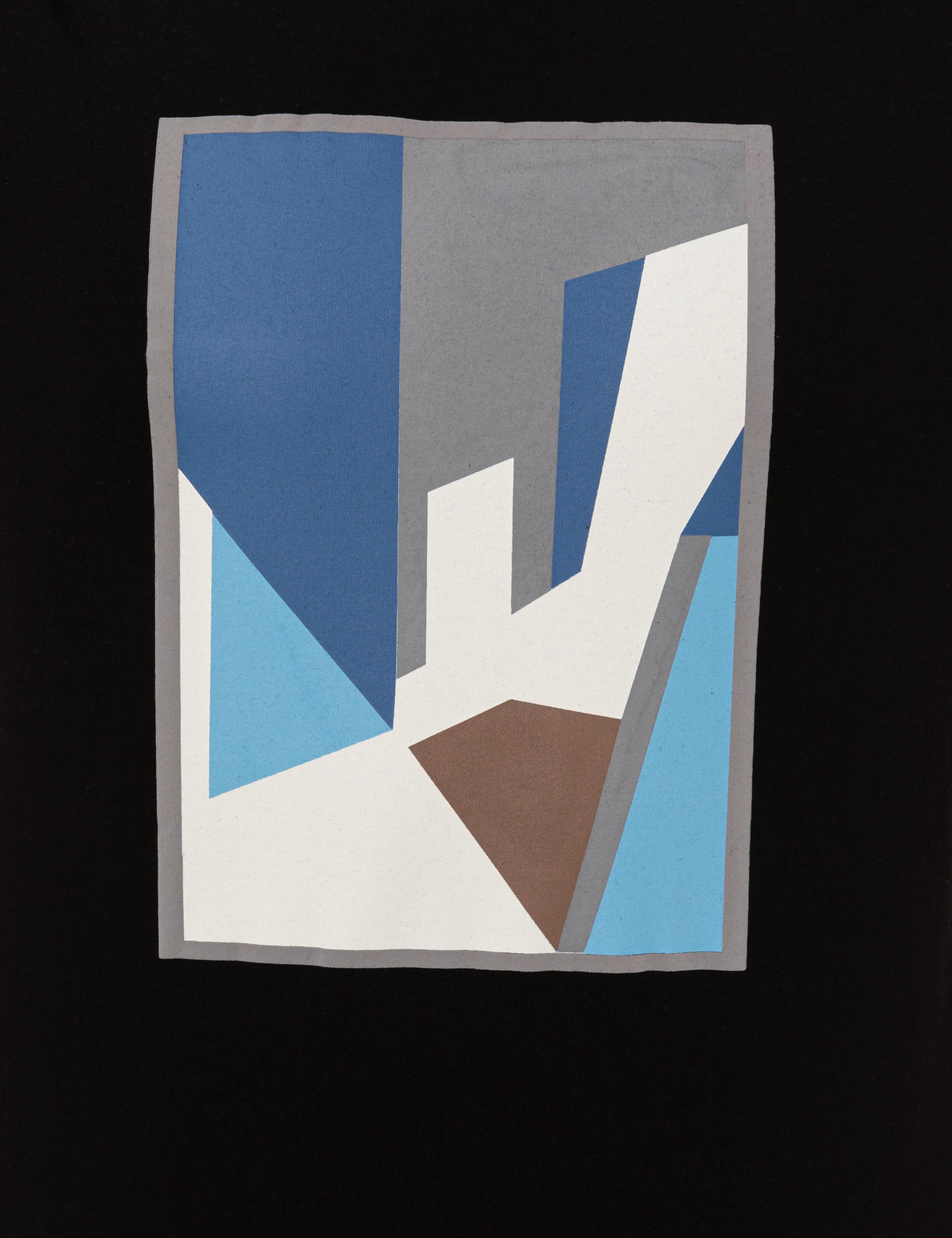 Siyah Slim Fit Bisiklet Yaka Tişört