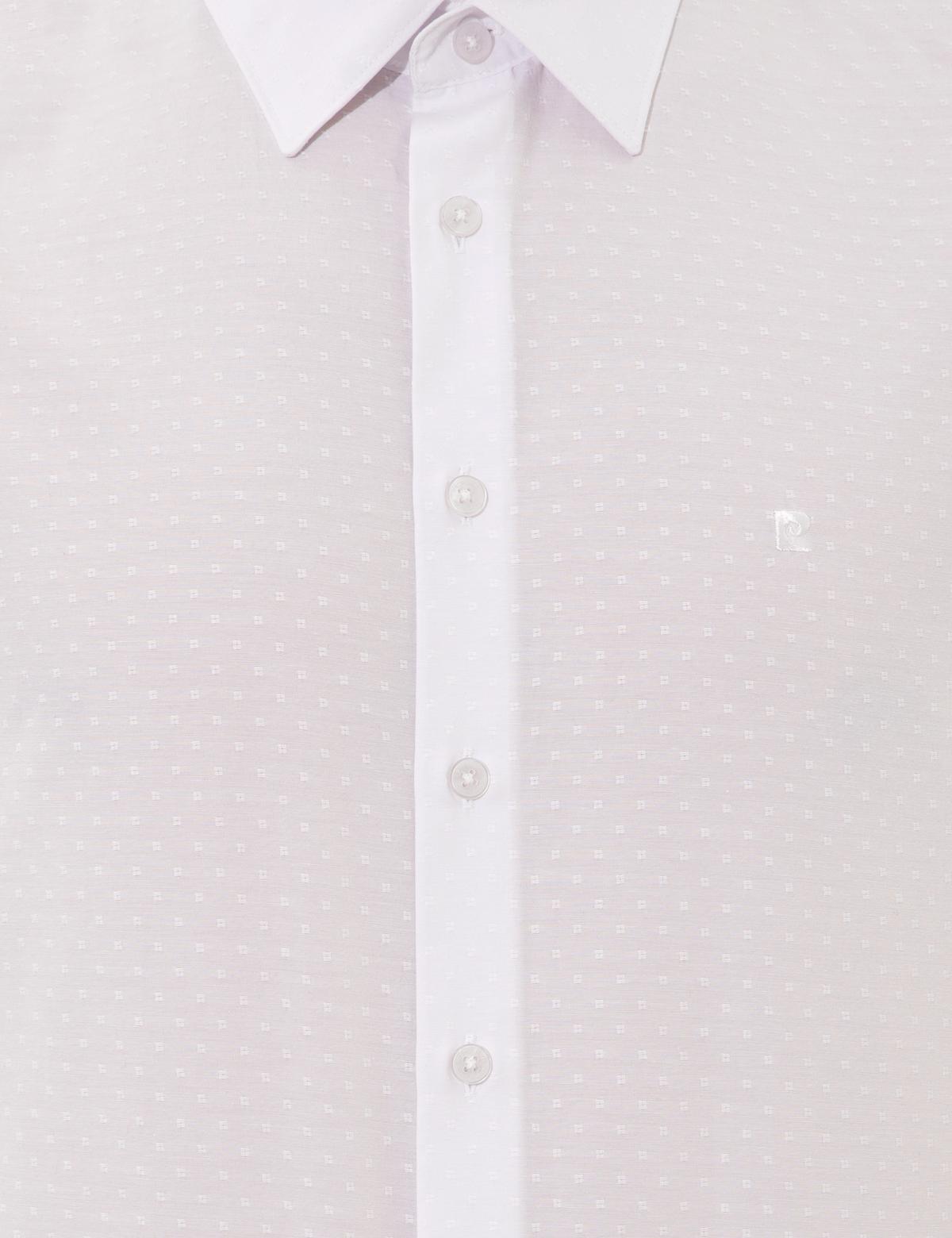 Beyaz Slim Fit Uzun Kollu Gömlek - 50255245012