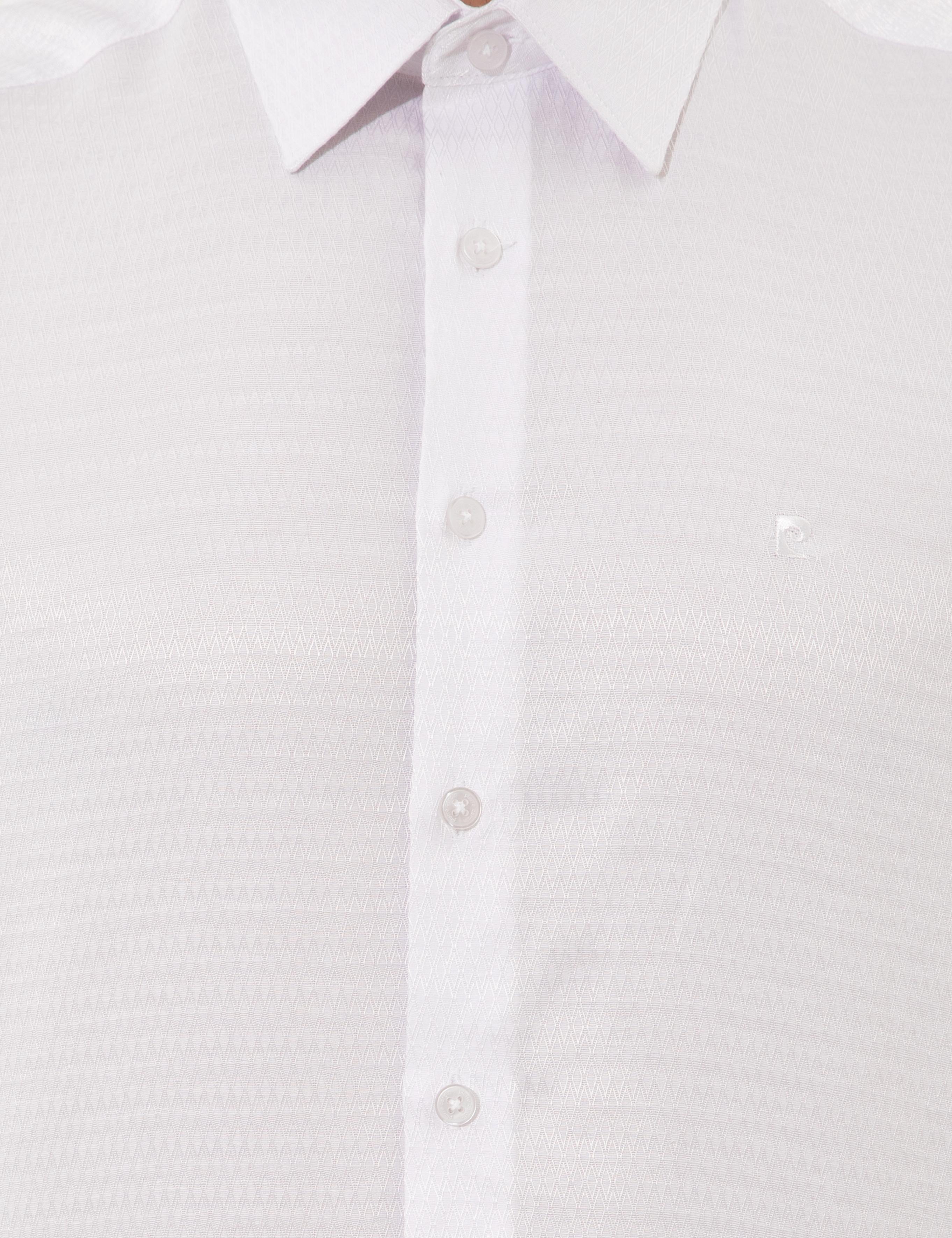 Beyaz Slim Fit Uzun Kollu Gömlek