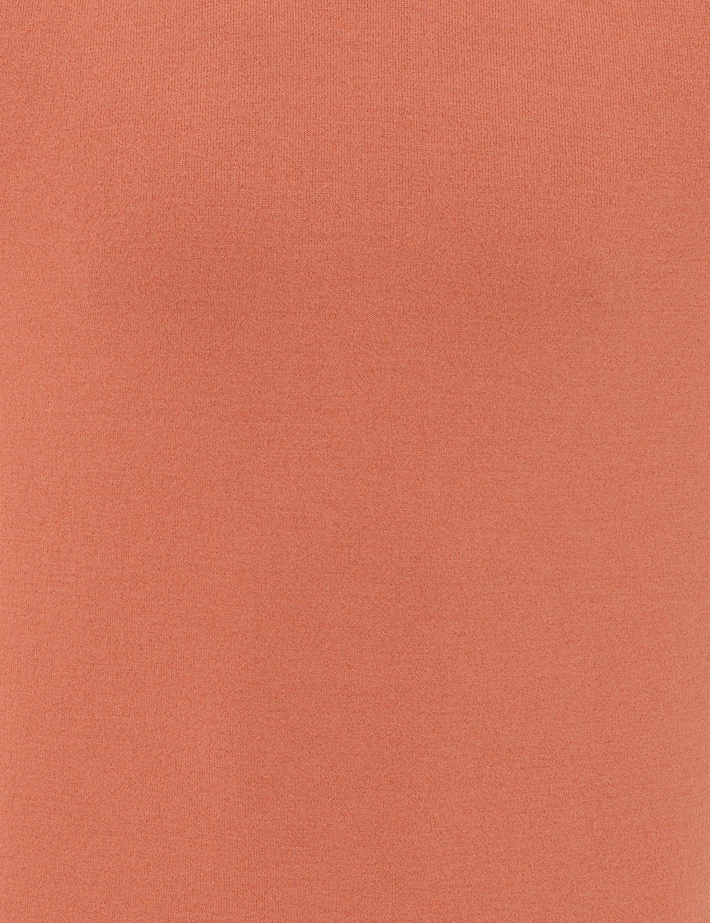 Pembe Slim Fit Bisiklet Yaka Triko Tişört