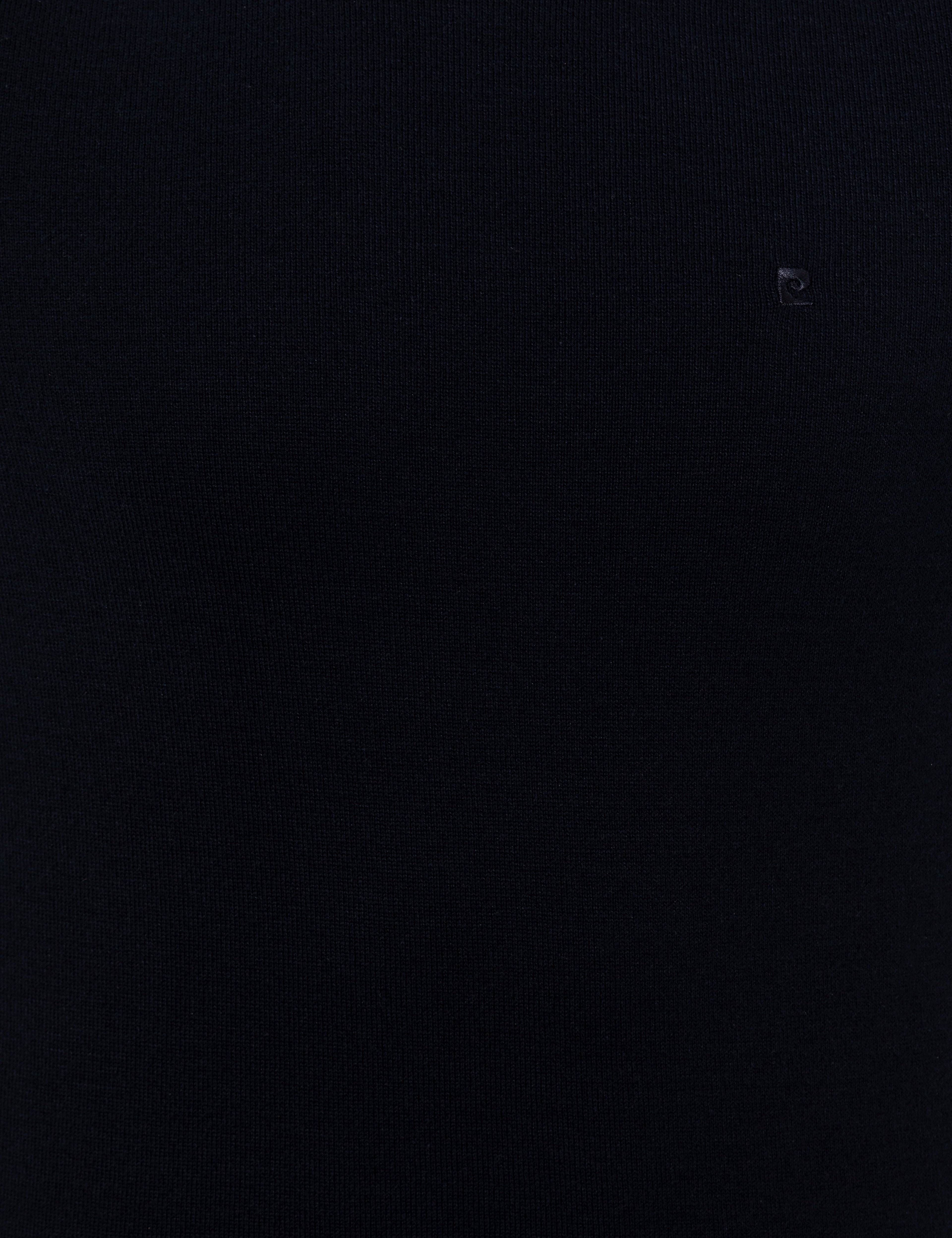 Lacivert Slim Fit Bisiklet Yaka Basic Triko Kazak - Image 6