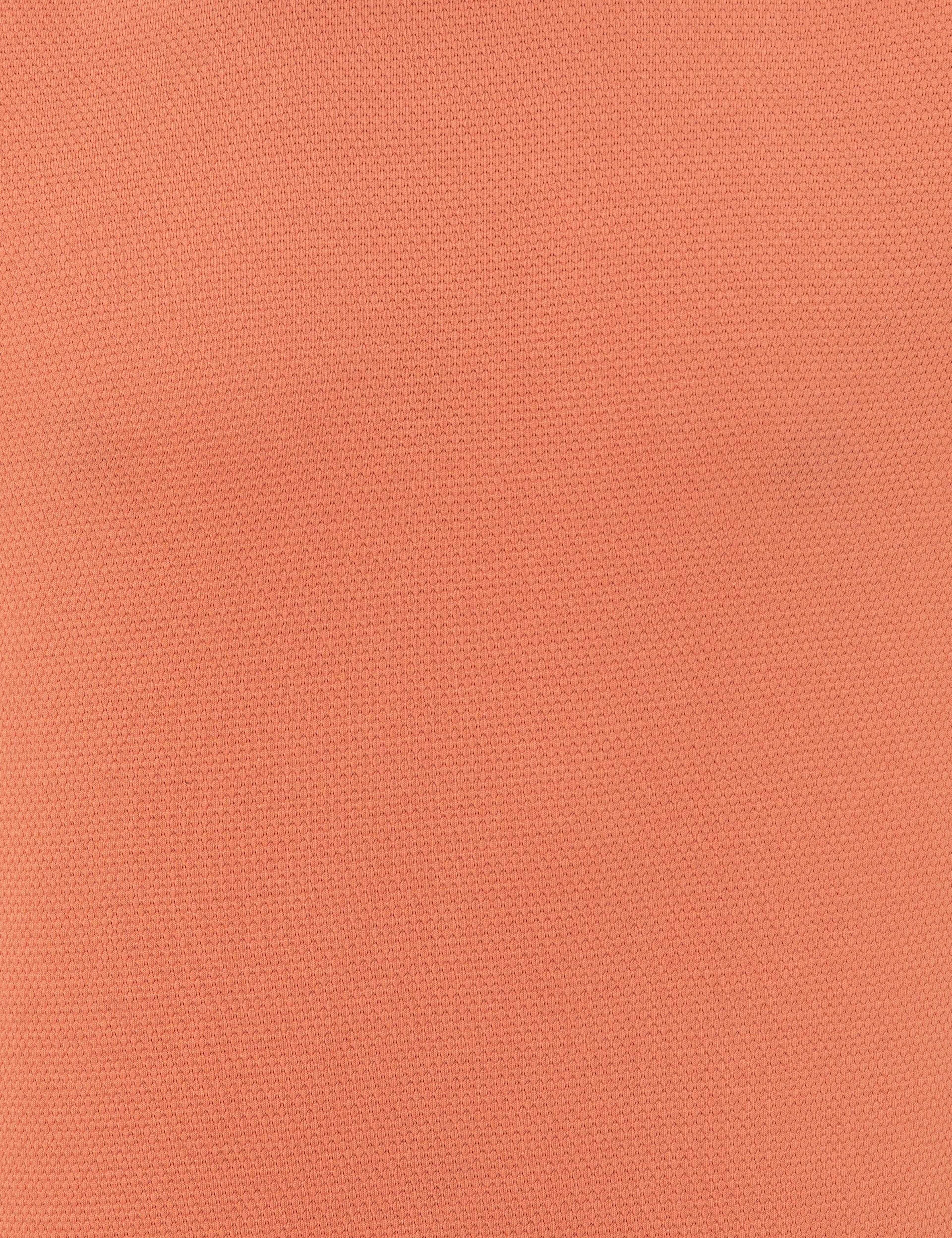 Turuncu Slim Fit Bisiklet Yaka Tişört - Image 6