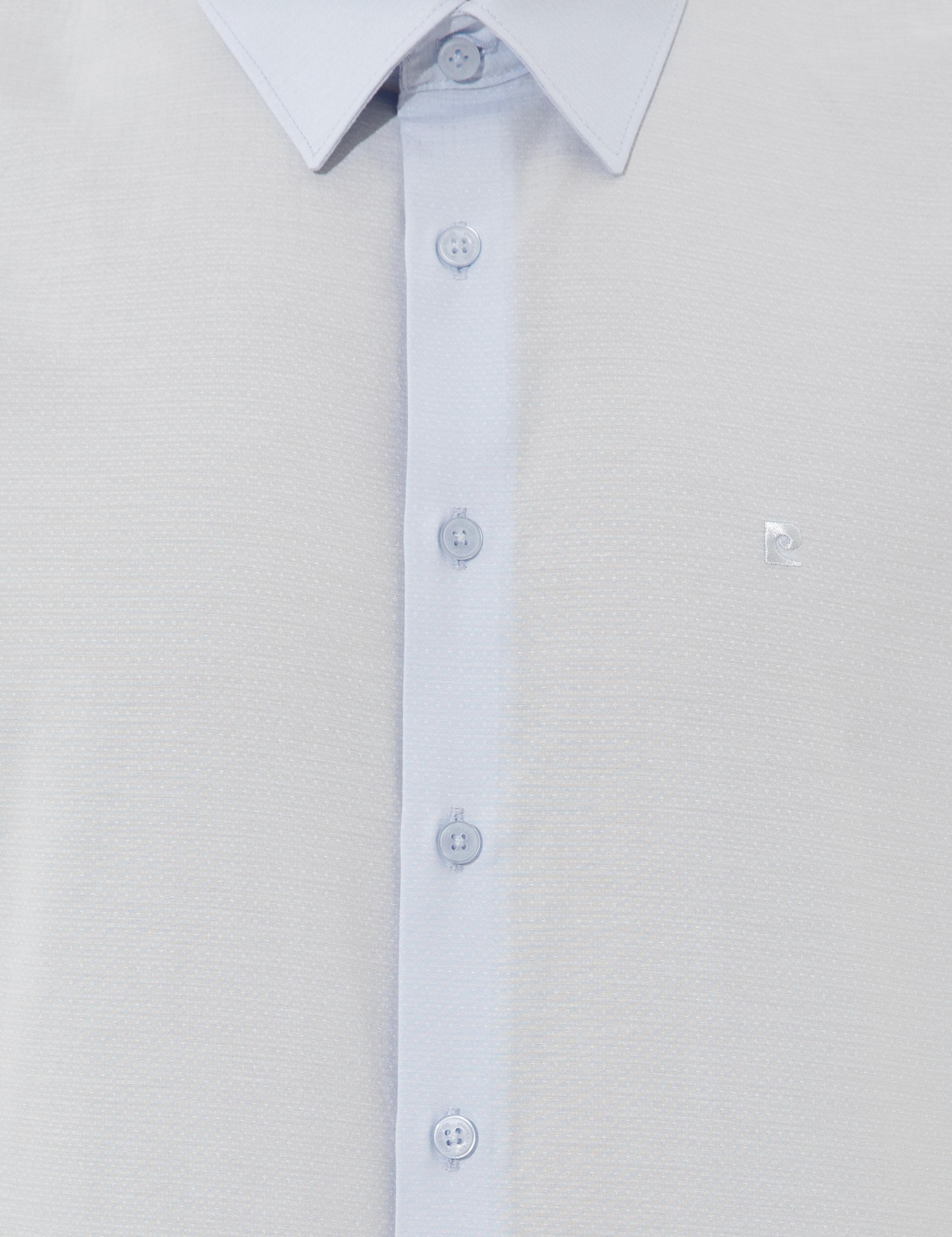 Açık Mavi Slim Fit Uzun Kollu Gömlek