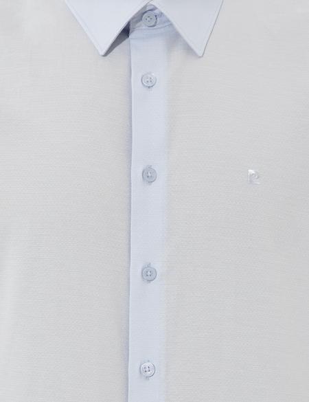 Açık Mavi Slim Fit Uzun Kollu Gömlek - 50255274009