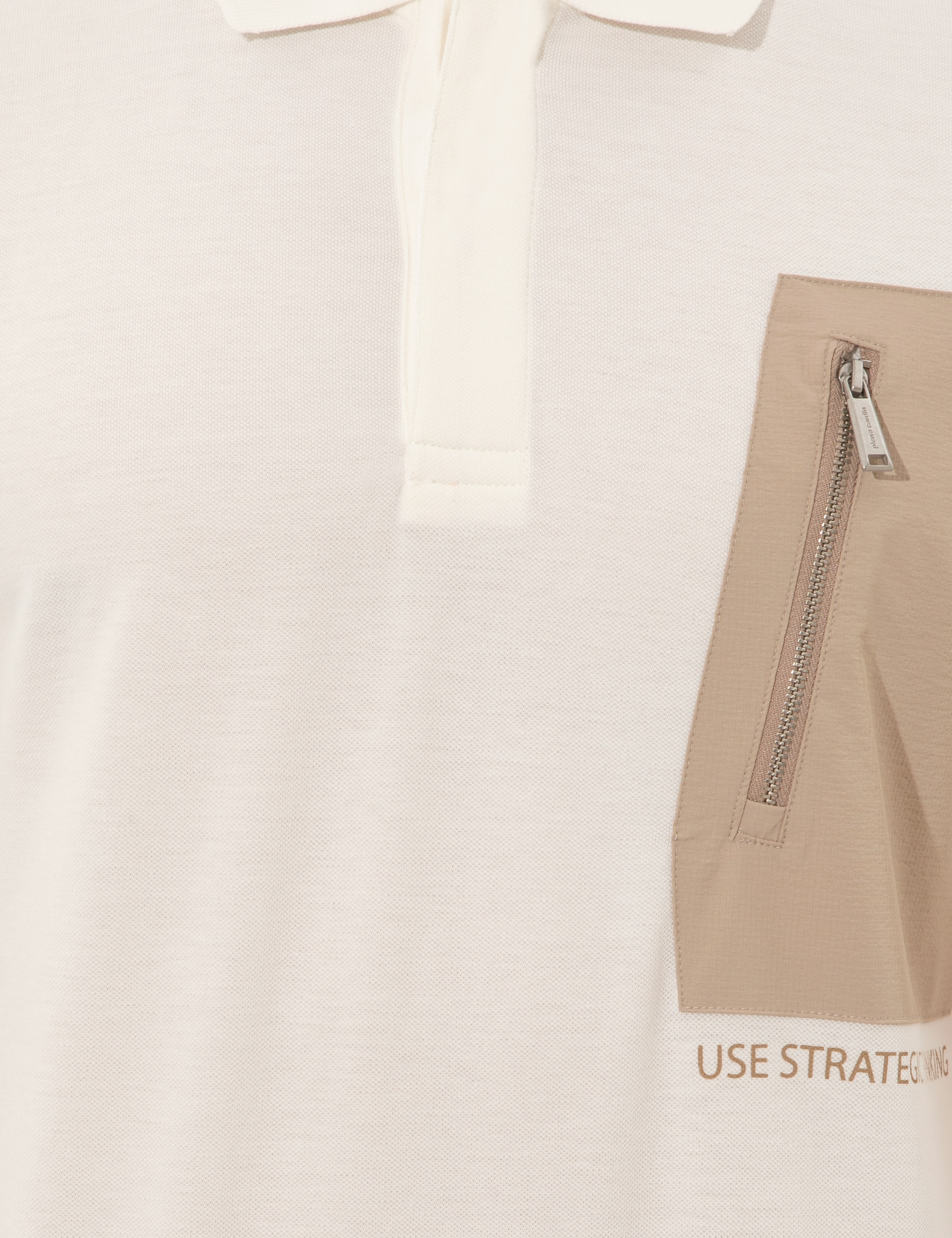 Ecru Slim Fit Tshirt