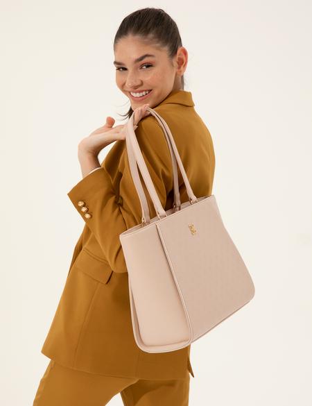 Bej Omuz Çantası - 50261503002