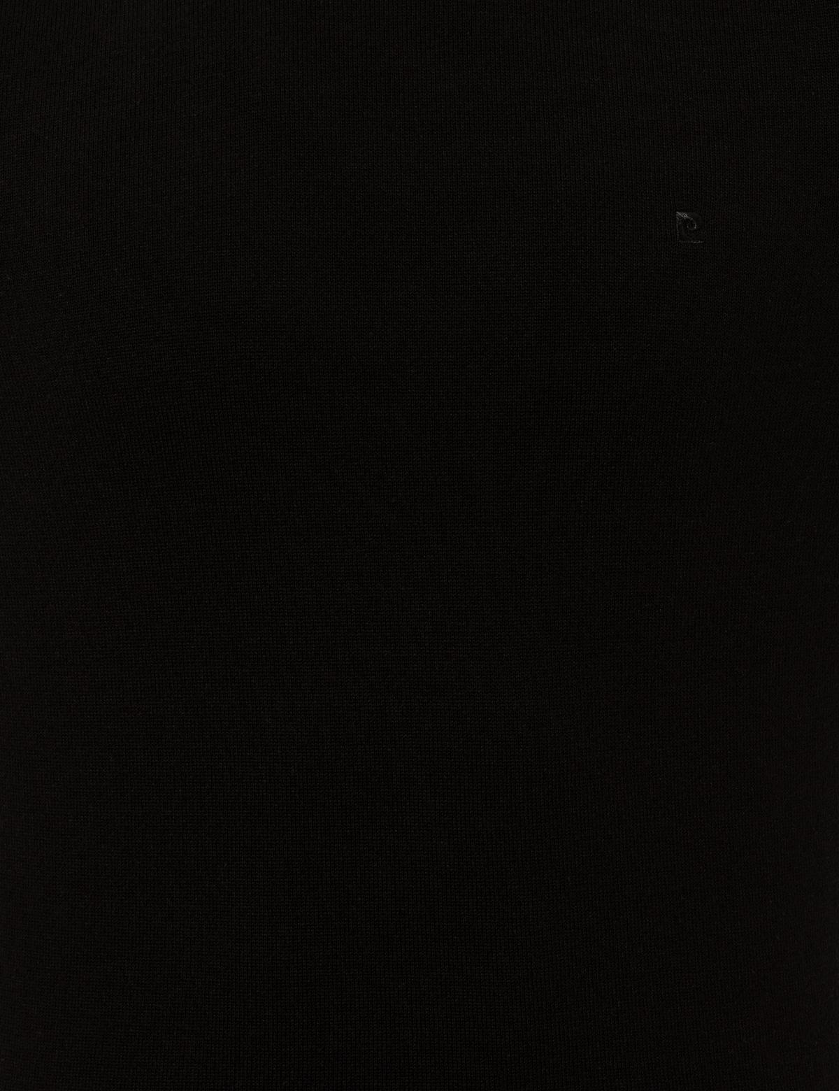 Siyah Slim Fit Bisiklet Yaka Basic Triko Kazak - 50257290058